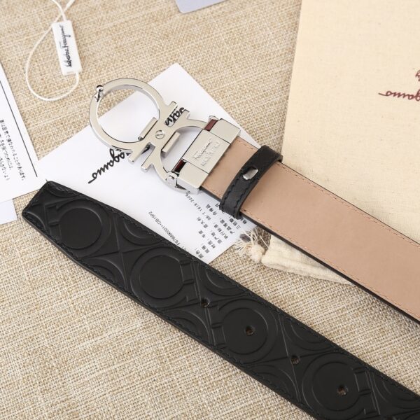 13406719100337772 Ferragamo Top-Grain Leather Leather Belt Replica