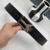 Replica Louis Vuitton Leather Belt