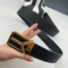 Replica Louis Vuitton Leather Belt