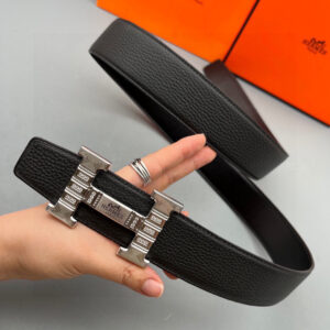 Hermes Top-Grain Leather Embossed Replica