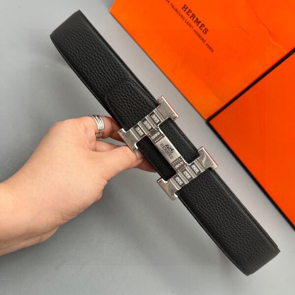 Hermes Top-Grain Leather Embossed Replica