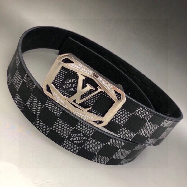 Replica Louis Vuitton Leather Belt