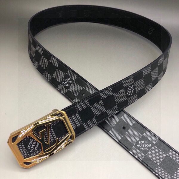 Replica Louis Vuitton Leather Belt