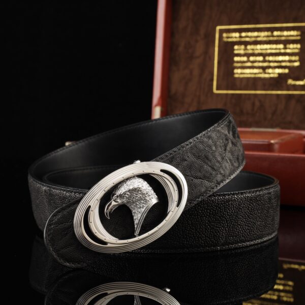 Stefano Ricci Elephant Ear Leather Belt Replica