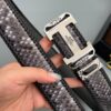 Replica Hermes Python Leather Belt