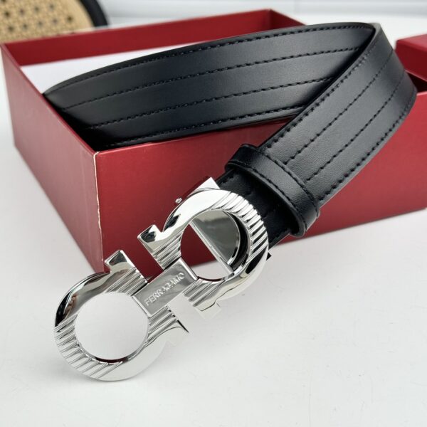 Ferragamo Cowhide Embossed Belt Replica