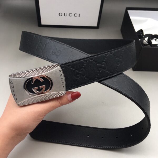 Gucci Embossed Belt Replica - Original Series