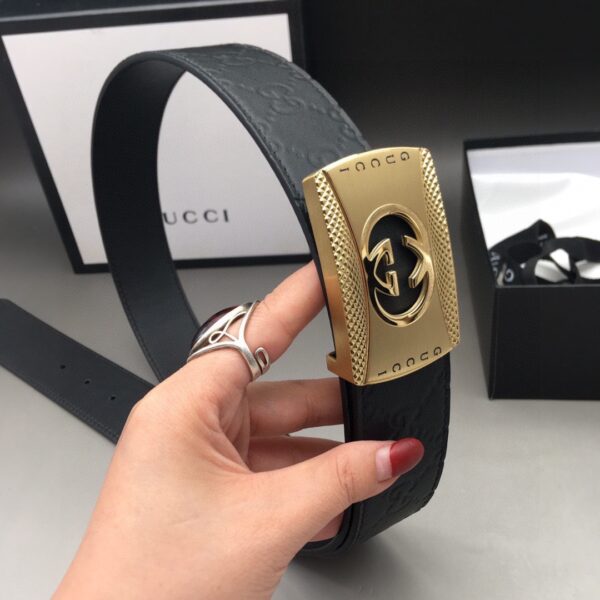 Gucci Embossed Belt Replica - Original Series