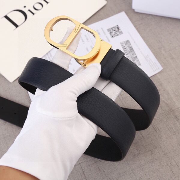 Dior Replica Double-Sided Top-Grain Leather Belt