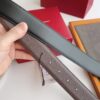 Ferragamo Two-Tone Calfskin Leather Belt Replica
