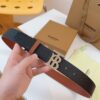 13406807655415384 Burberry Reversible Leather Belt Replica