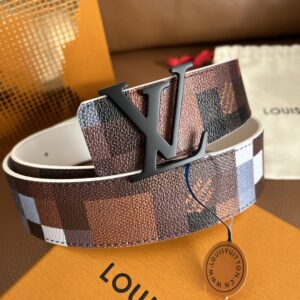 13406807750285404 Louis Vuitton Mosaic Pattern Replica Belt