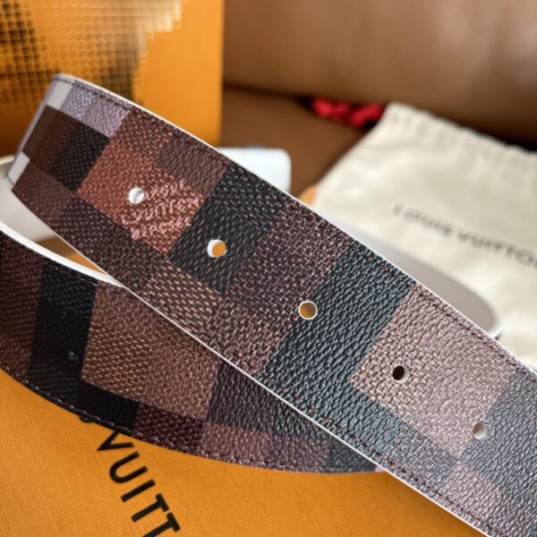 Louis Vuitton Mosaic Pattern Replica Belt