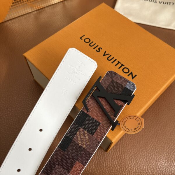 Louis Vuitton Mosaic Pattern Replica Belt