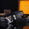 Louis Vuitton Original Crocodile Belt Replica