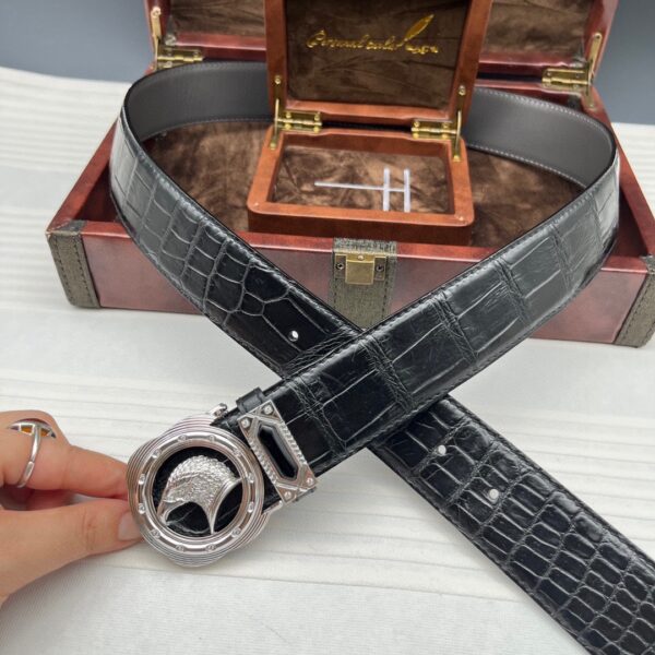 Stefano Ricci Original Crocodile Leather Replica Belt