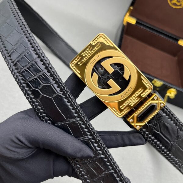Gucci Original Crocodile Leather Replica Belt