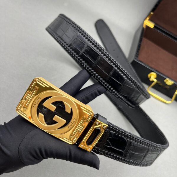 Gucci Original Crocodile Leather Replica Belt