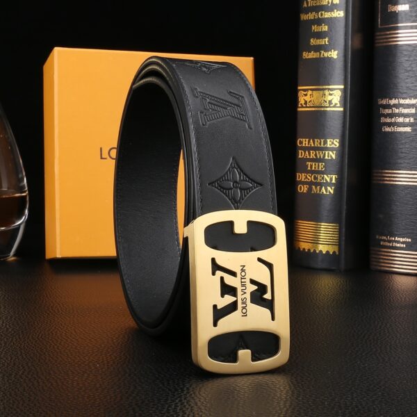 Replica Louis Vuitton Leather Belt