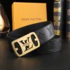 Replica Louis Vuitton Leather Belt