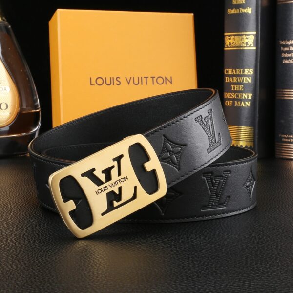 Replica Louis Vuitton Leather Belt