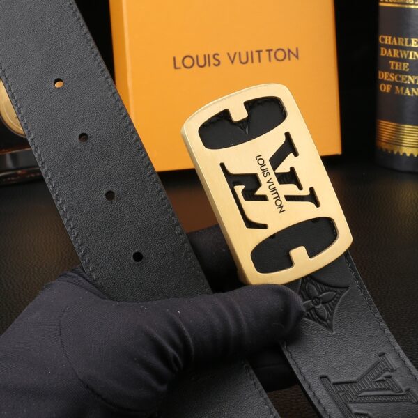 Replica Louis Vuitton Leather Belt
