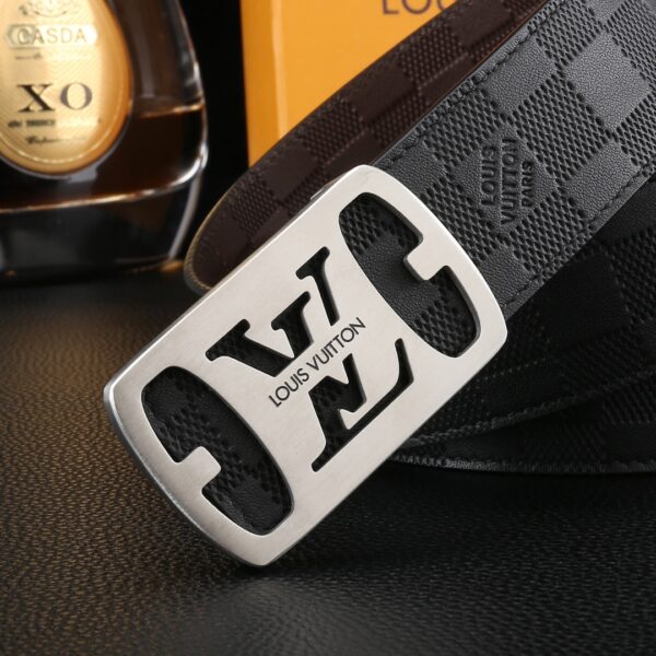 Replica Louis Vuitton Leather Belt