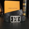Replica Louis Vuitton Leather Belt