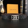 Replica Louis Vuitton Leather Belt