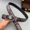 13406961766962207 Stefano Ricci Original Python Leather Replica Belt
