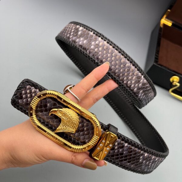 13406961770190175 Stefano Ricci Original Python Leather Replica Belt
