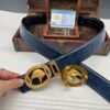 Replica Stefano Ricci 24k Gold Alligator Leather Belt