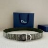 Dior Replica Men's Double-Sided Leather Belt