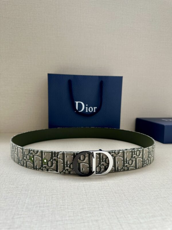 Dior Replica Men's Double-Sided Leather Belt