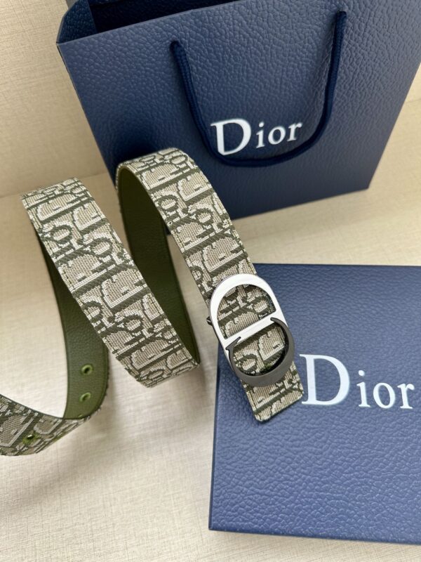 Dior Replica Men's Double-Sided Leather Belt