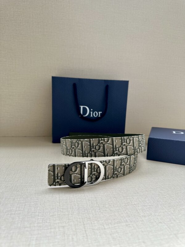 Dior Replica Men's Double-Sided Leather Belt