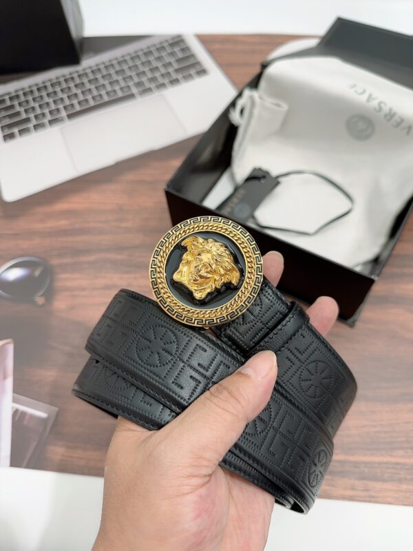 VERSACE Original Leather Belt Replica