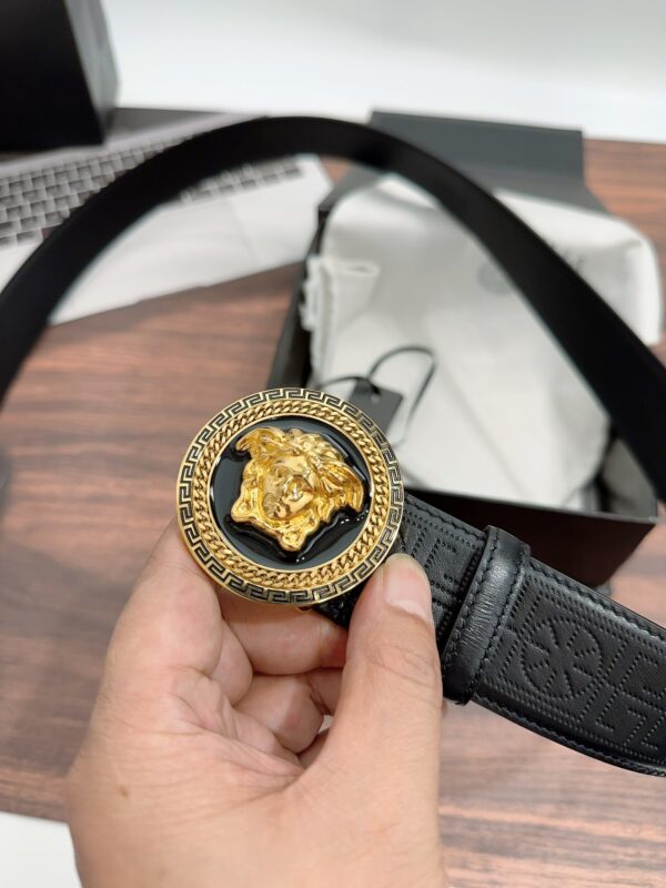 VERSACE Original Leather Belt Replica