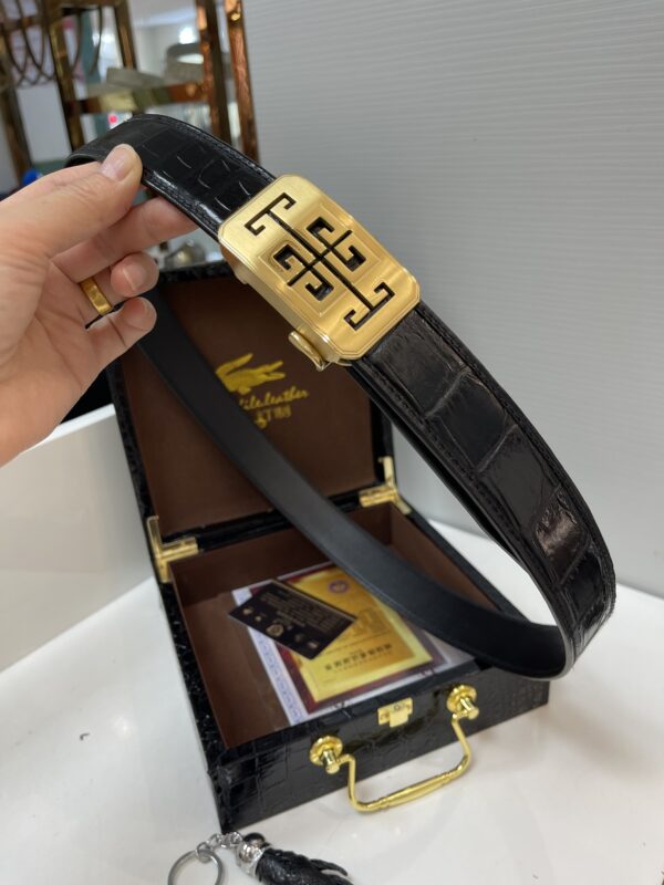 Givenchy Crocodile Leather Belt Replica