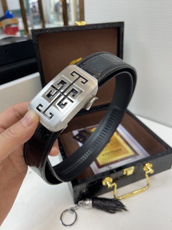 Givenchy Crocodile Leather Belt Replica