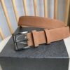 Replica Prada Suede Calfskin Belt