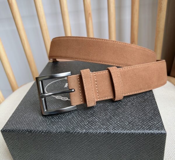 Replica Prada Suede Calfskin Belt