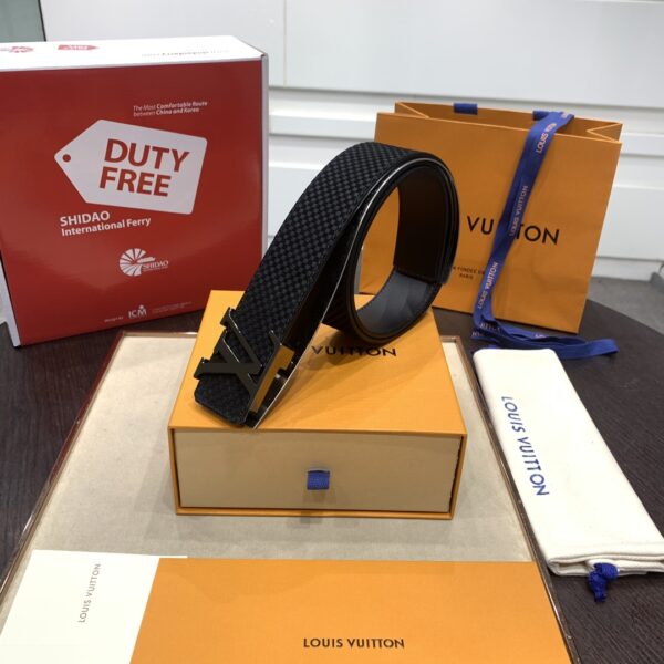 Replica Louis Vuitton Calfskin Belt