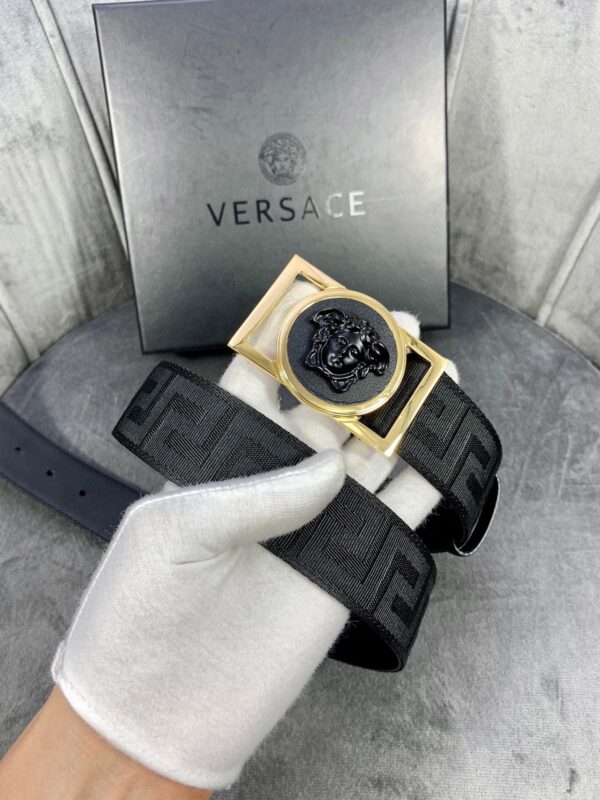13407070555077776 Versace Keys Pattern Belt Replica