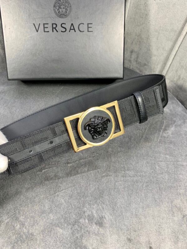 13407070556092163 Versace Keys Pattern Belt Replica