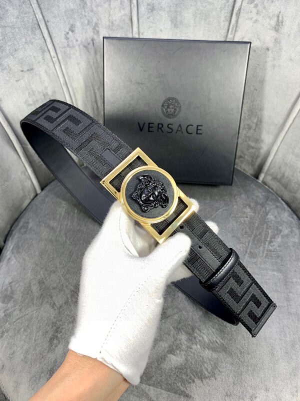 13407070557580586 Versace Keys Pattern Belt Replica