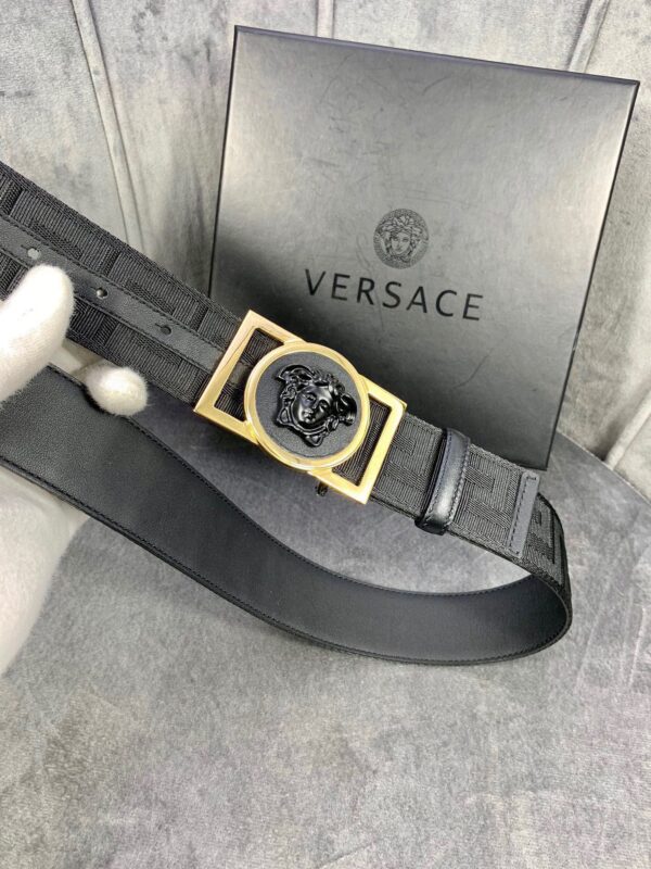 13407070560664709 Versace Keys Pattern Belt Replica