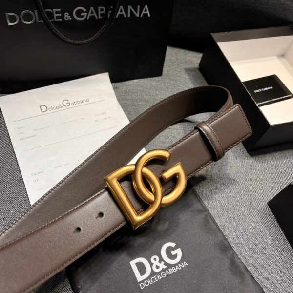 Dolce & Gabbana calfskin replica belt