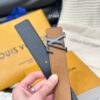 Louis Vuitton Lychee Grain Leather Belt Replica
