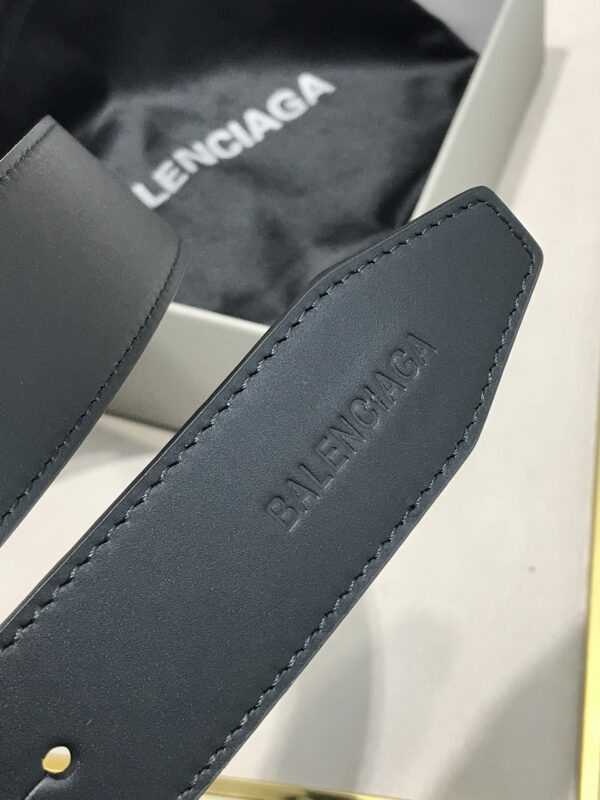 Balenciaga double-sided calfskin replica belt